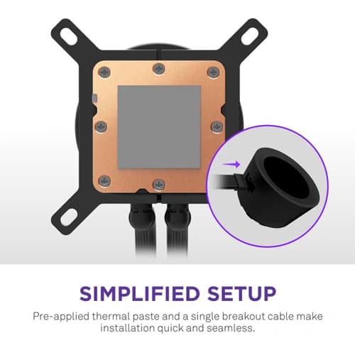 NZXT Kraken Plus 360 RGB CPU Liquid Cooler with LCD Display